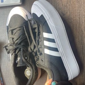 Platform adidas sneakers